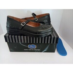 Dr. Comfort NIB Black Women's Sz 10 1/2 N Paradise Diabetic Mary Jane Shoes